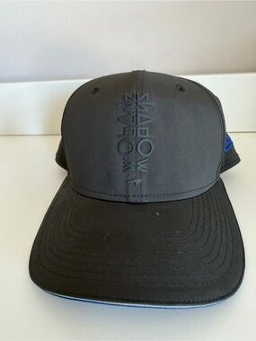 New Era Black Performance Baseball Cap with Subtle Embossed Logo